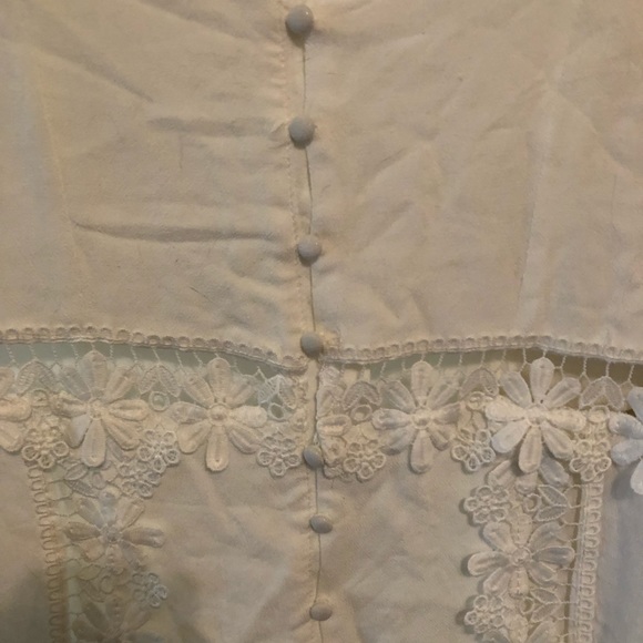 Lulu’s White Mini Dress Size Small NWT - Picture 4 of 9